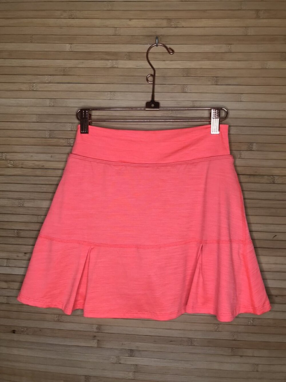 Donajo sz 1 Small Womens heathered orange Tennis Pickleball Athletic Skirt Skort - Picture 2 of 5